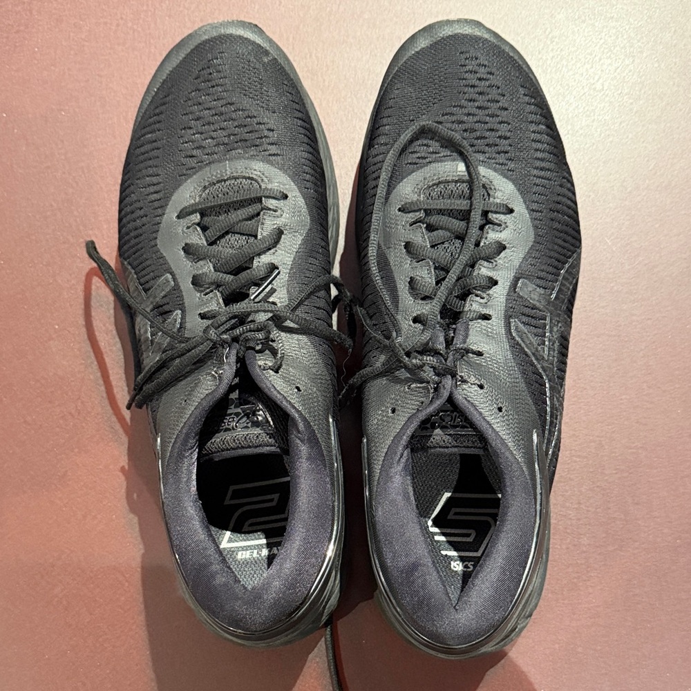 Asics Men's Black Athletic Shoes